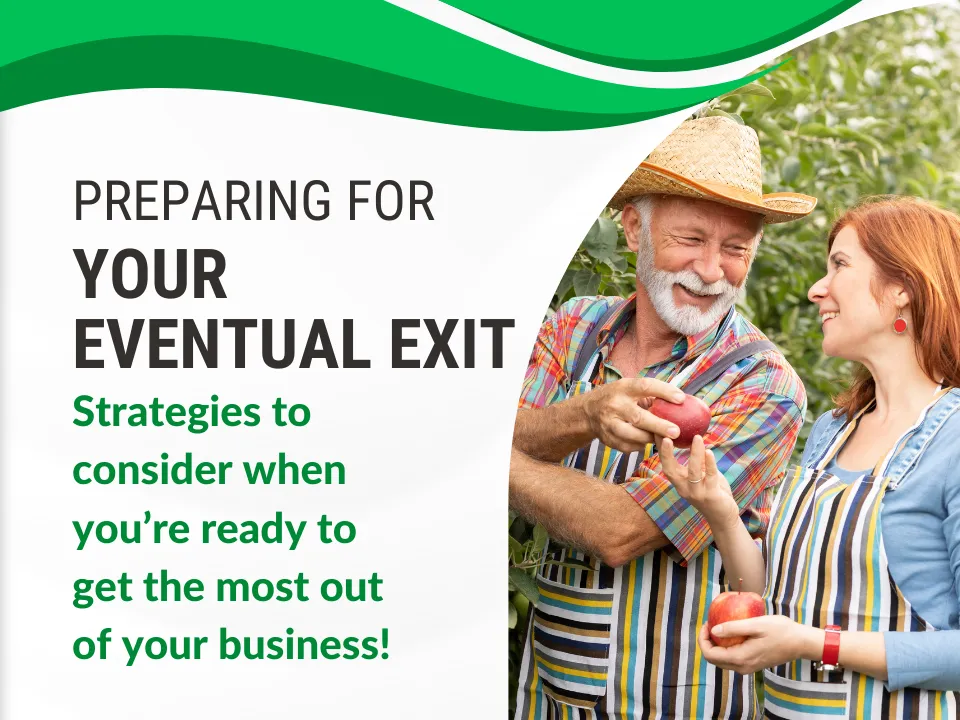 Preparing For Your Eventual Exit
