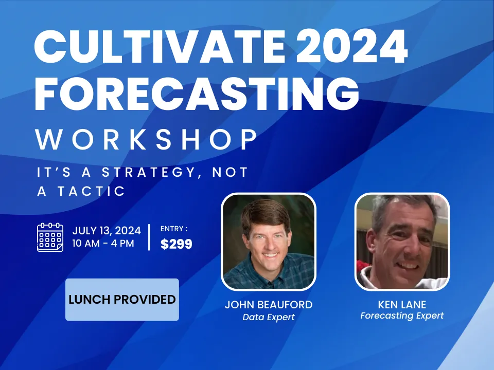 Cultivate ’24 – Forecasting Workshop Announcement