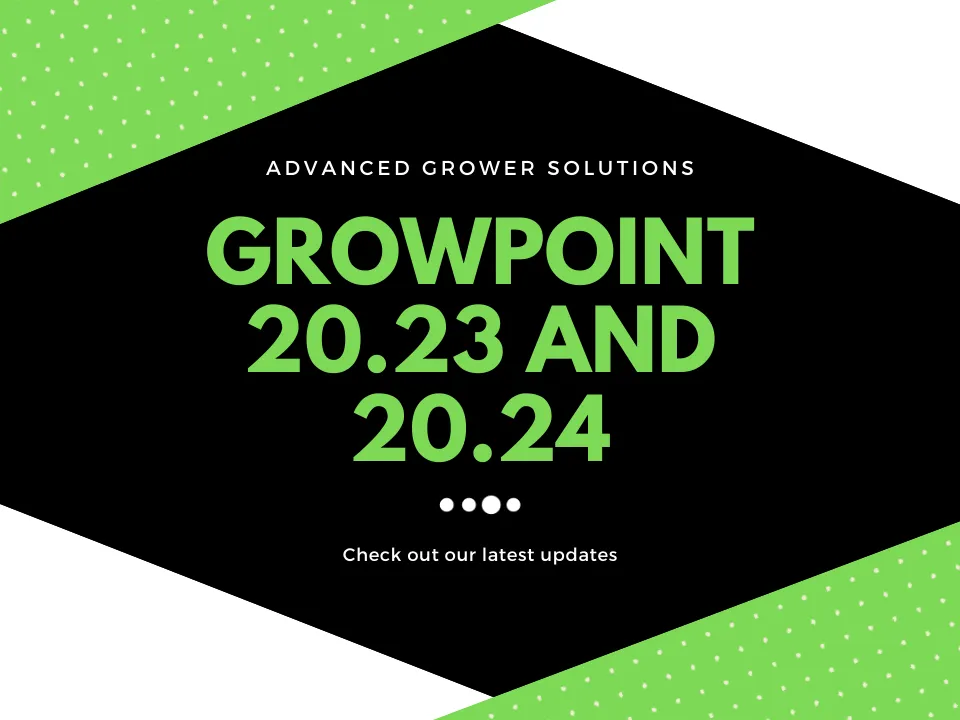 GrowPoint 20.23 and 20.24