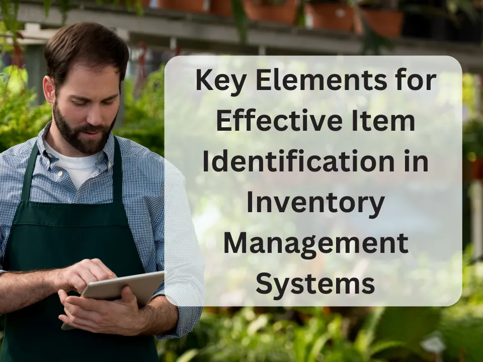 Key Elements for Effective Item Identification in Inventory Management Systems