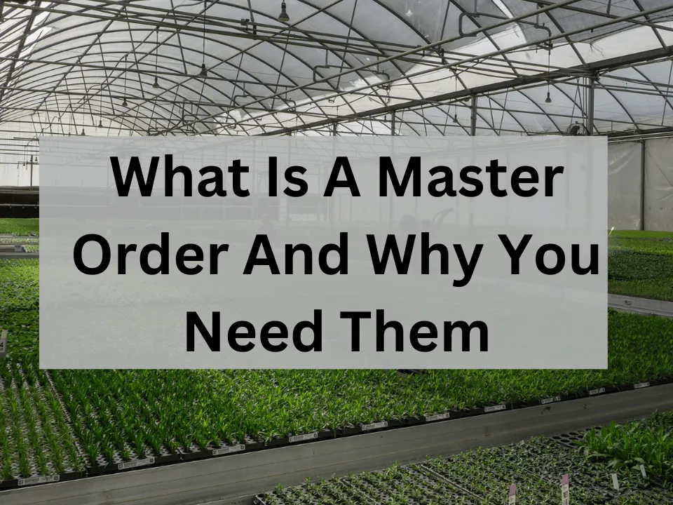 What Is A Master Order And Why You Need Them